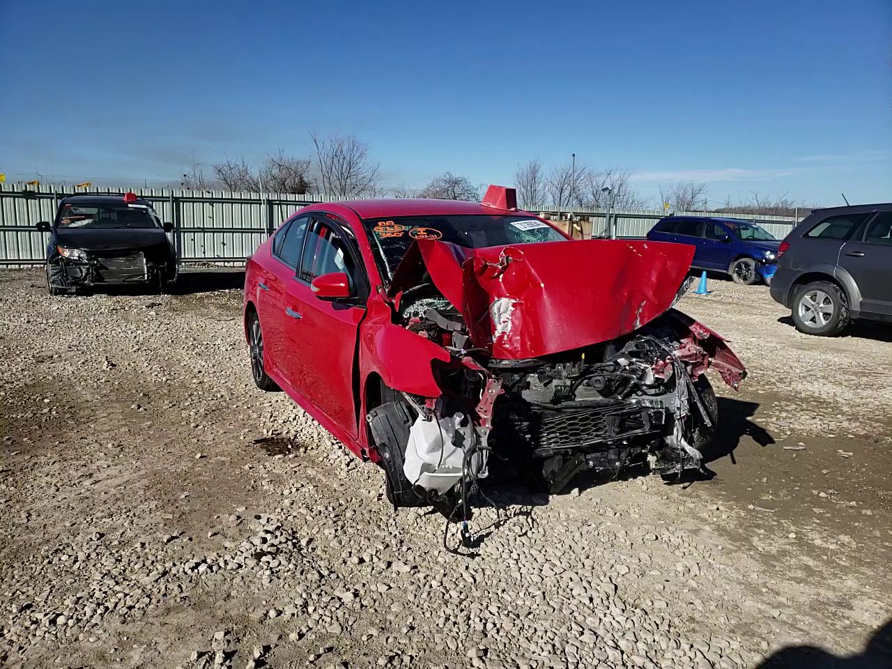 2019 NISSAN SENTRA S 3N1AB7AP0KY345303