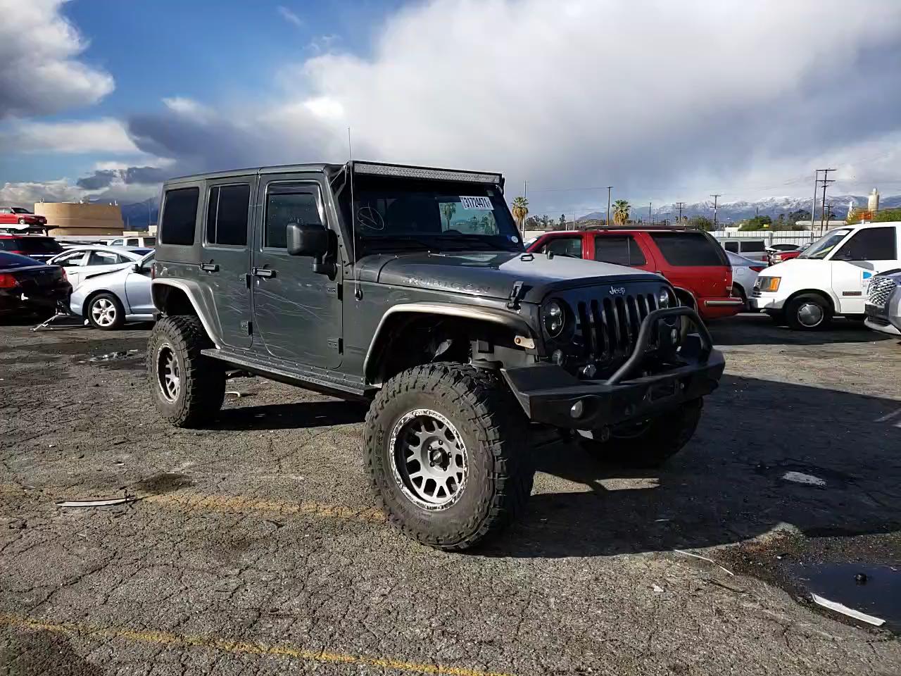 2016 JEEP WRANGLER U - 1C4BJWFG3GL248457