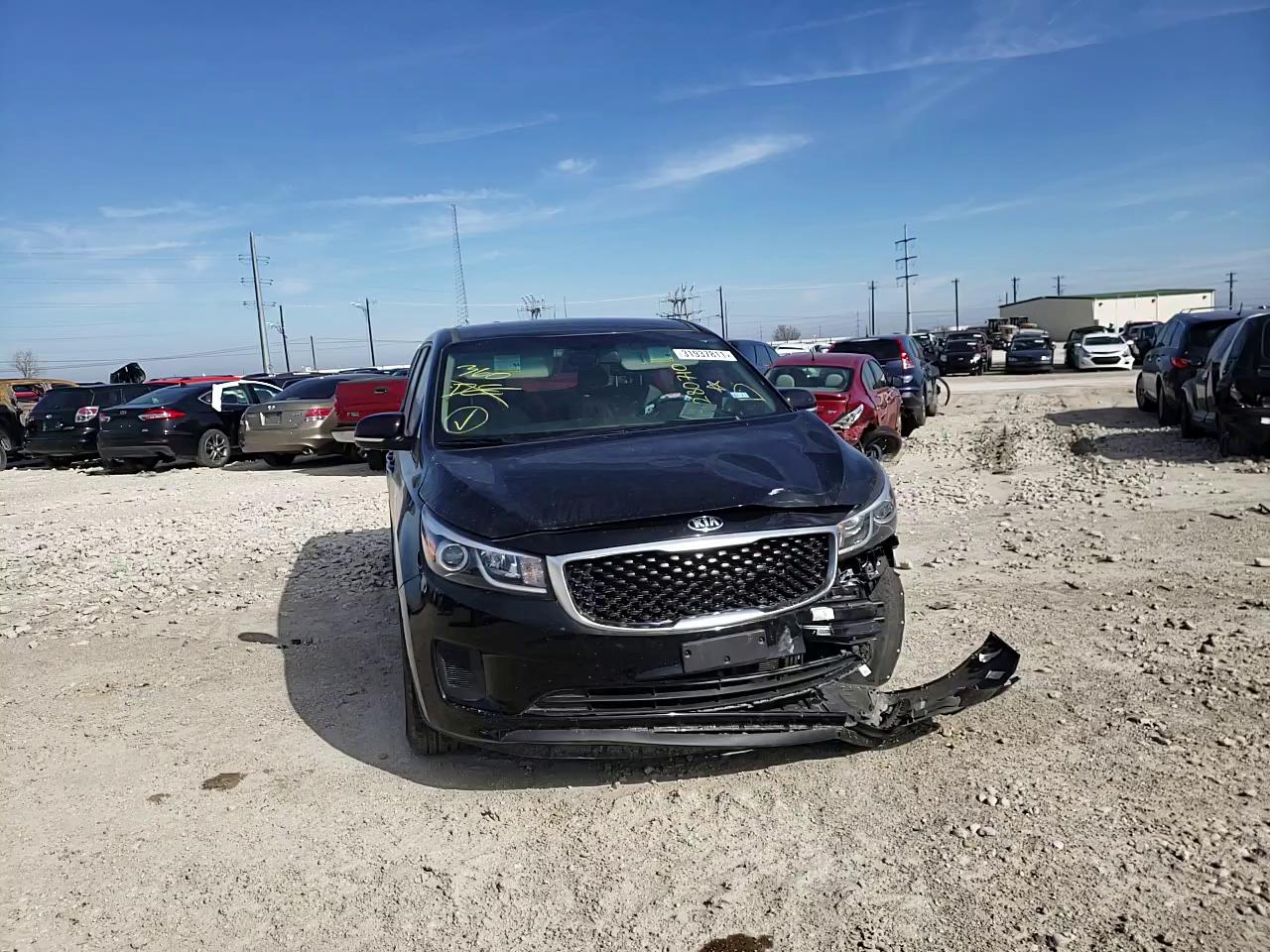 2017 KIA SEDONA L KNDMA5C12H6280710