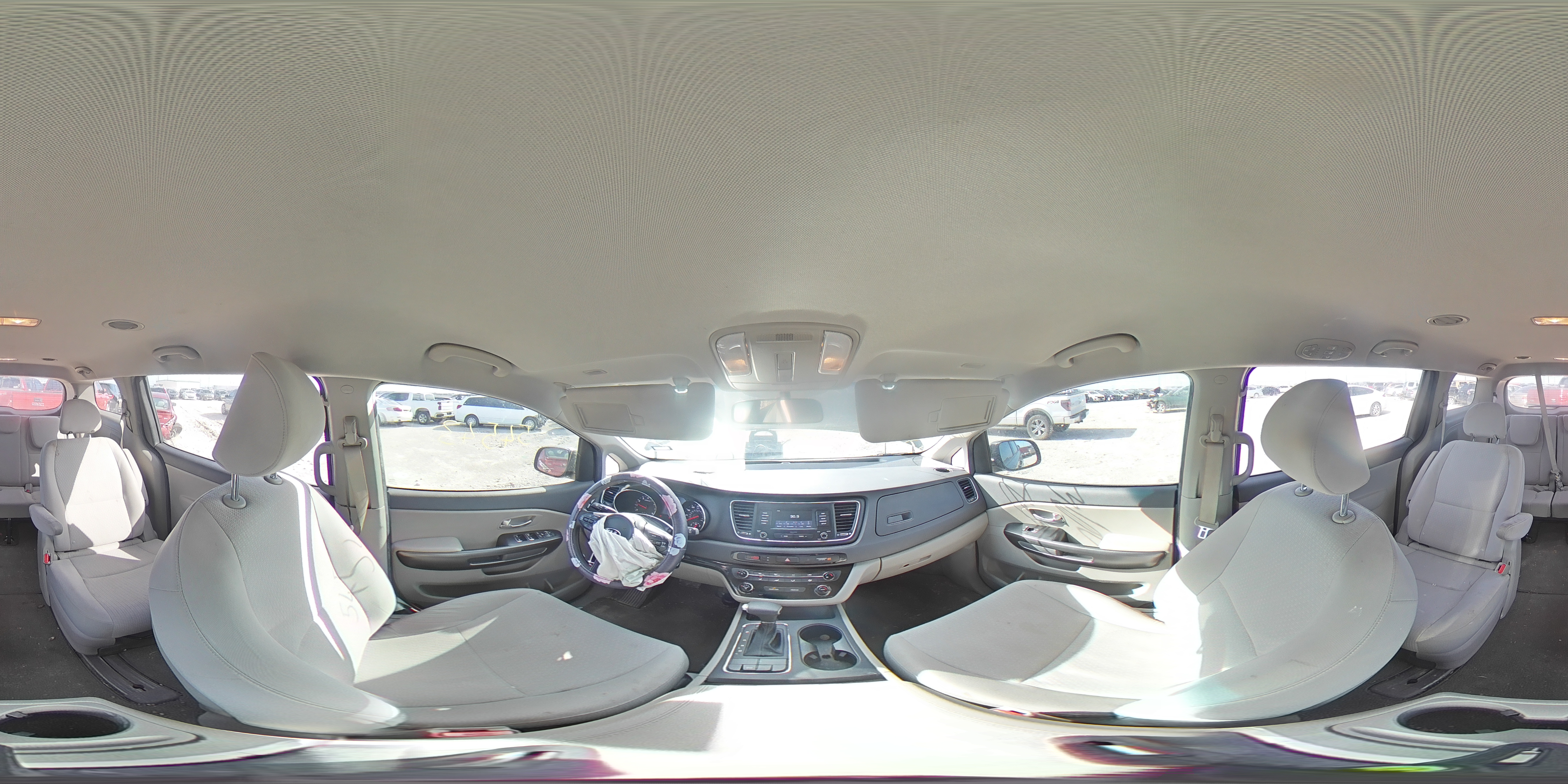 2017 KIA SEDONA L KNDMA5C12H6280710