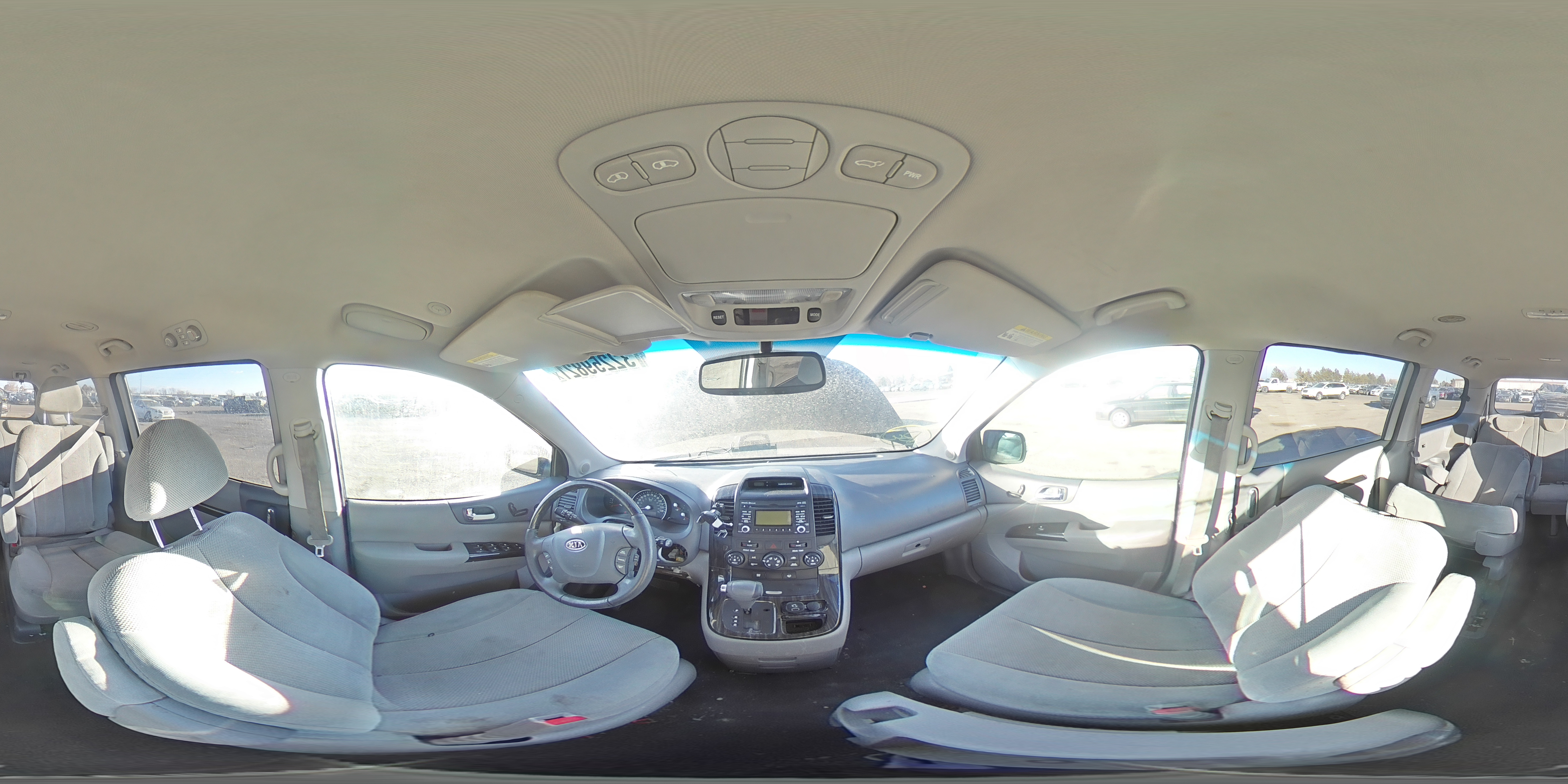2012 KIA SEDONA EX KNDMH4C74C6496478