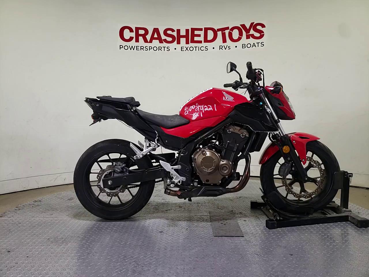 2017 HONDA CB500 F MLHPC456XH5400458