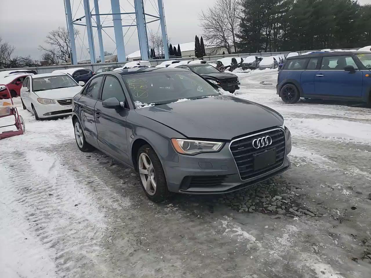 2015 AUDI A3 QUATTRO WAUBFGFF4F1124607