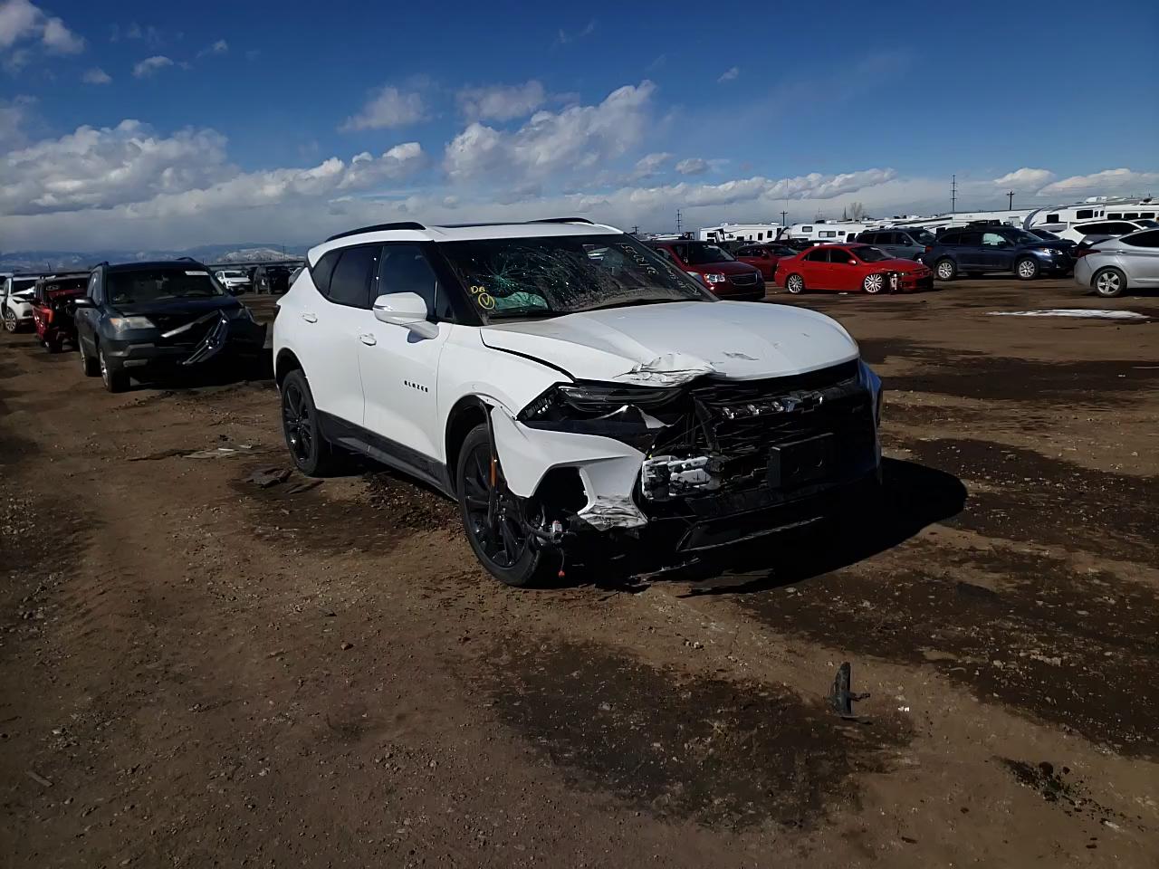 2019 CHEVROLET BLAZER RS 3GNKBJRS0KS699694