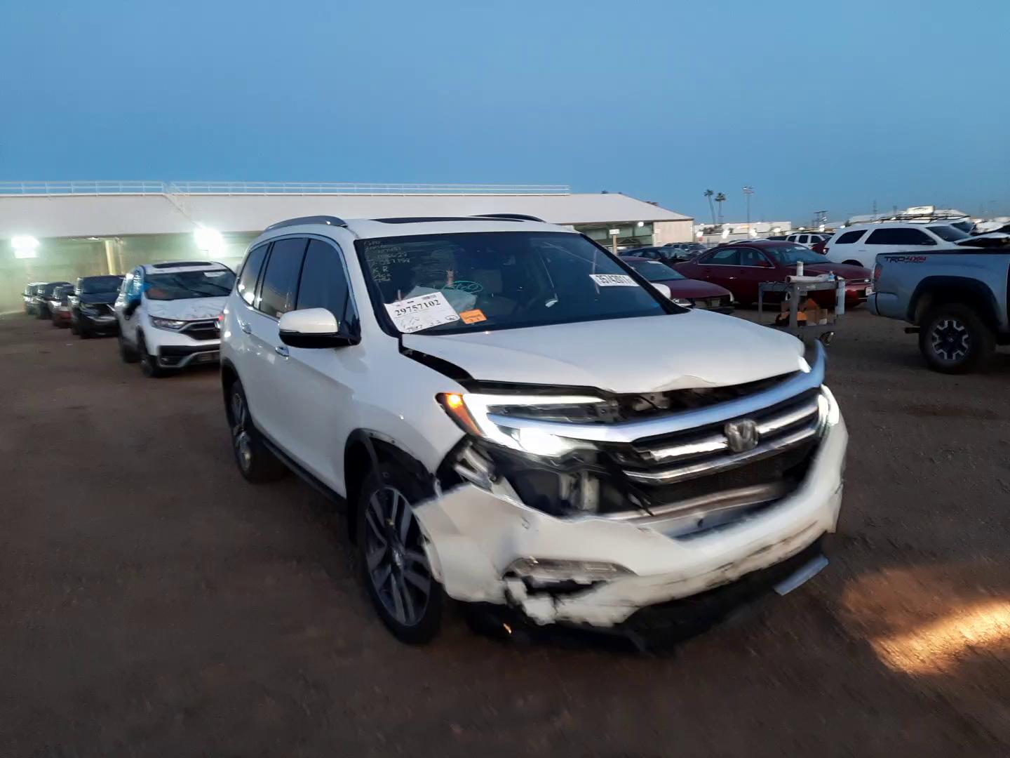2016 HONDA PILOT ELIT 5FNYF6H00GB087158