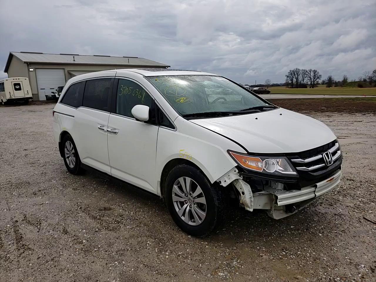 2014 HONDA ODYSSEY 5FNRL5H66EB124271