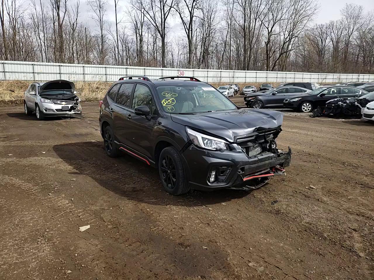2019 SUBARU FORESTER S JF2SKAJC6KH538712