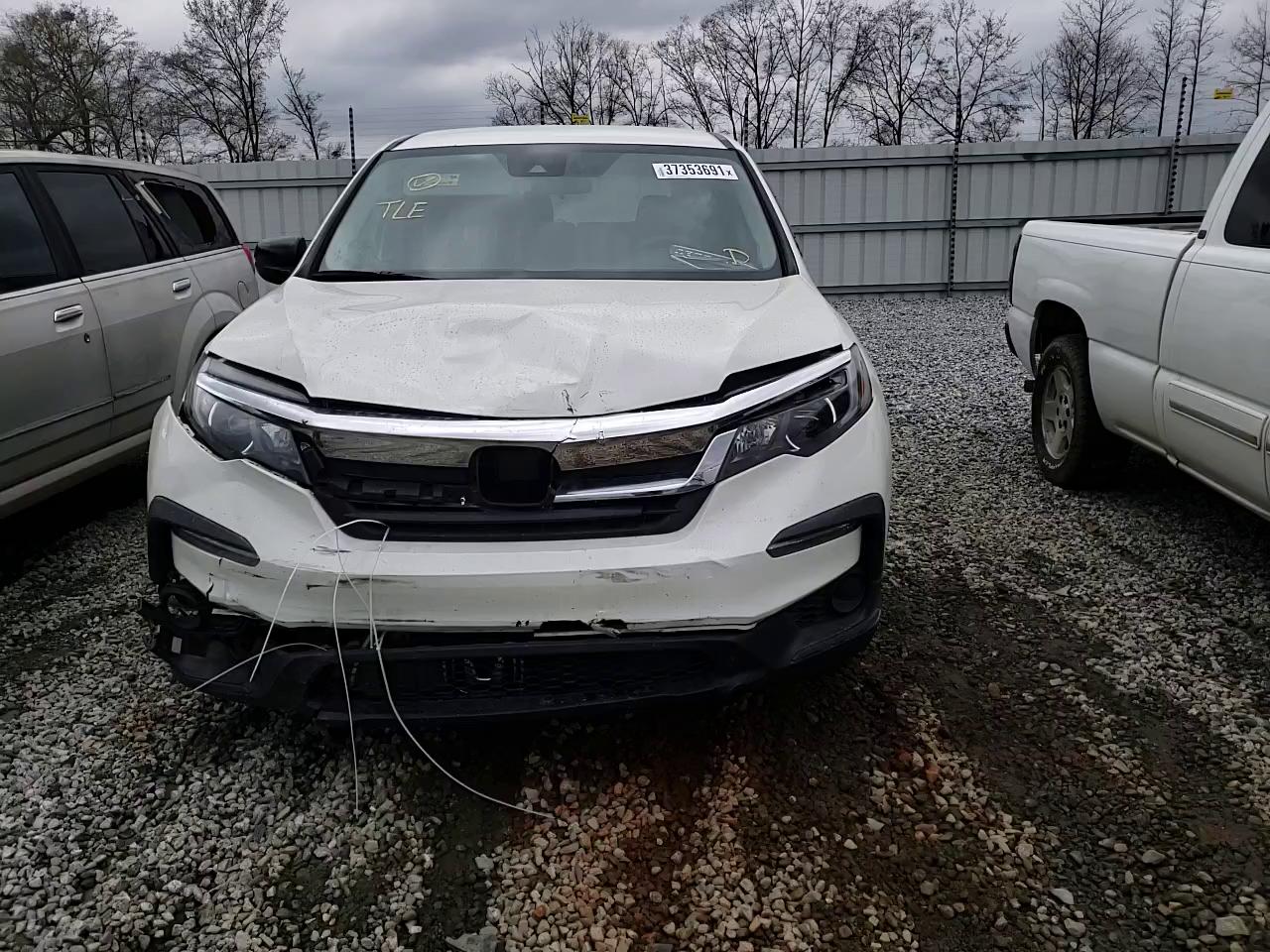 2019 HONDA PILOT LX 5FNYF5H11KB000508