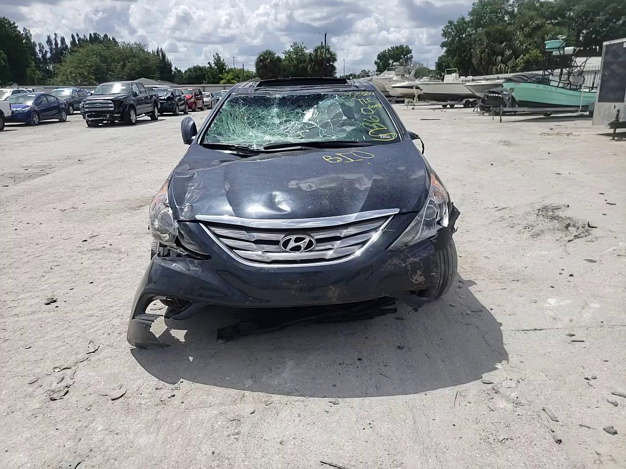 2012 HYUNDAI SONATA SE 5NPEC4AC2CH455436