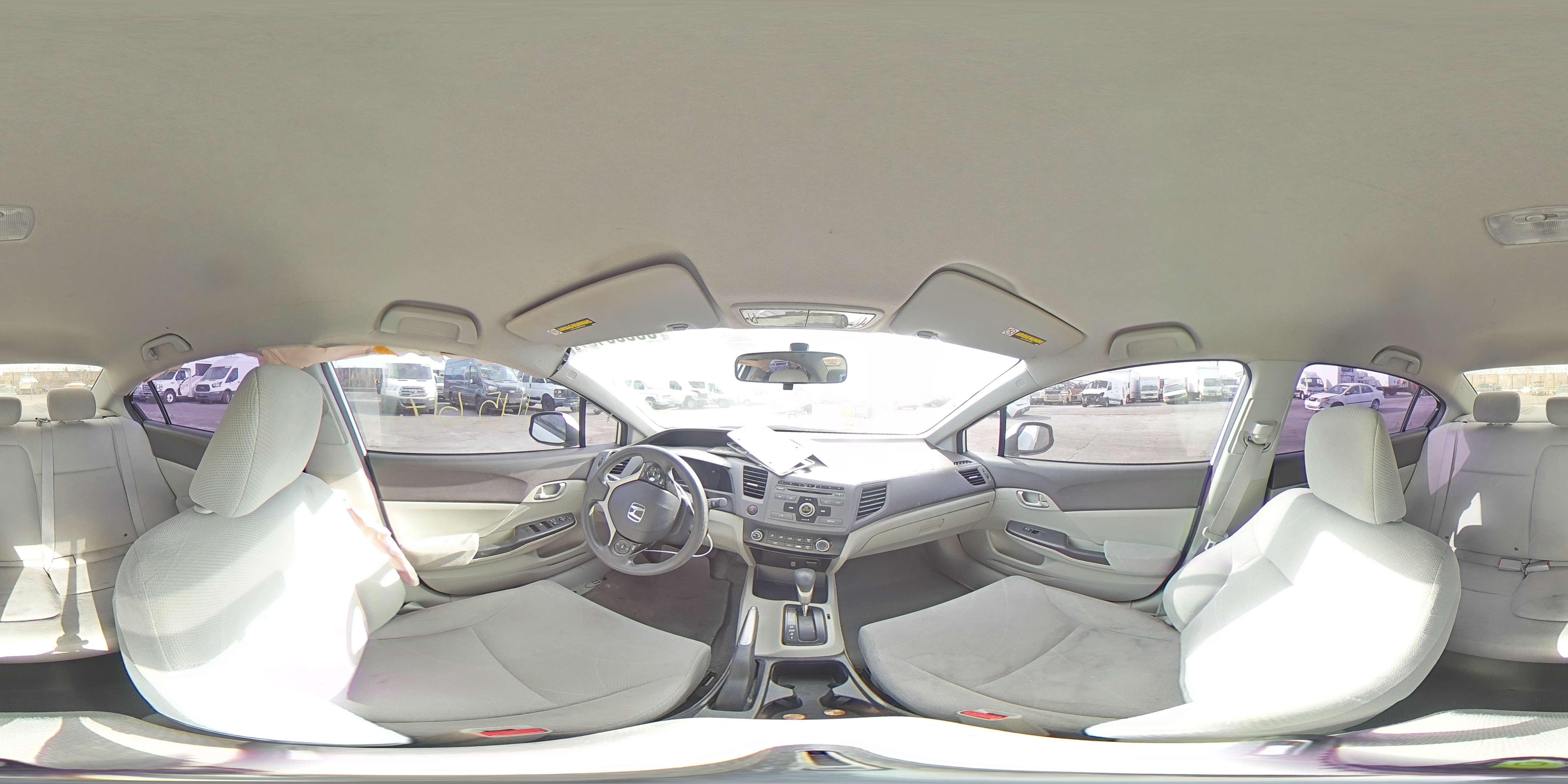 2012 HONDA CIVIC LX 19XFB2F53CE351449