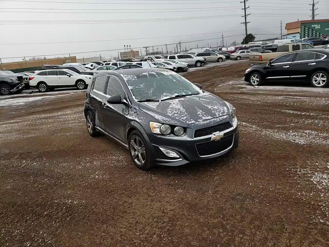 2013 CHEVROLET SONIC RS 1G1JH6SB4D4209795