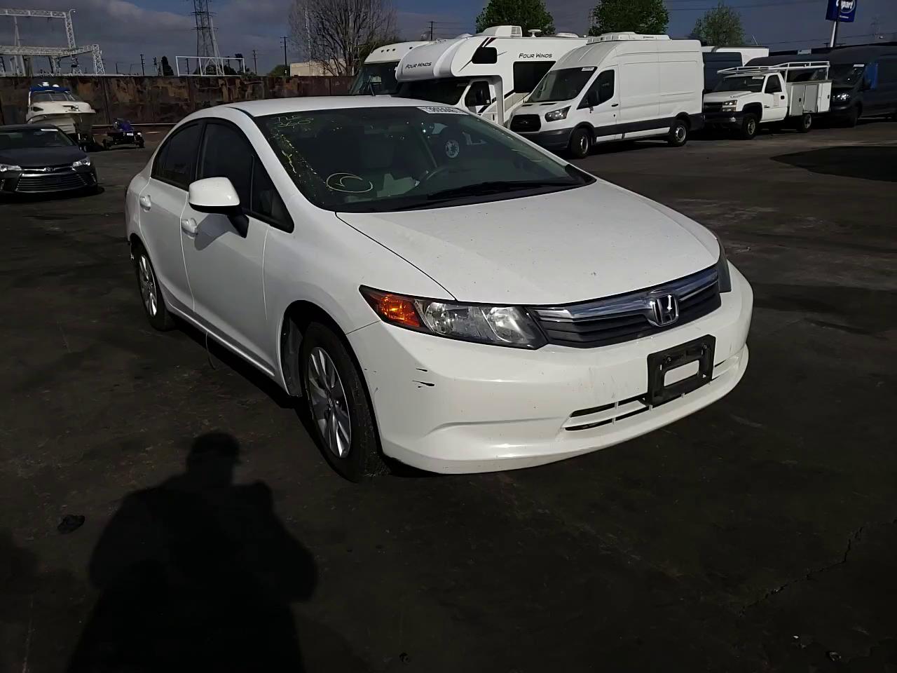 2012 HONDA CIVIC LX 19XFB2F53CE351449