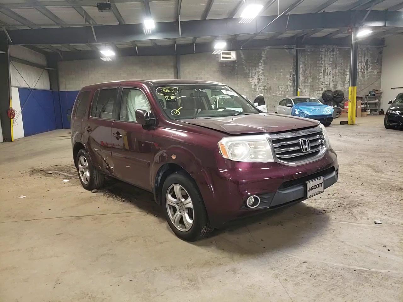 2013 HONDA PILOT EX 5FNYF4H46DB022947