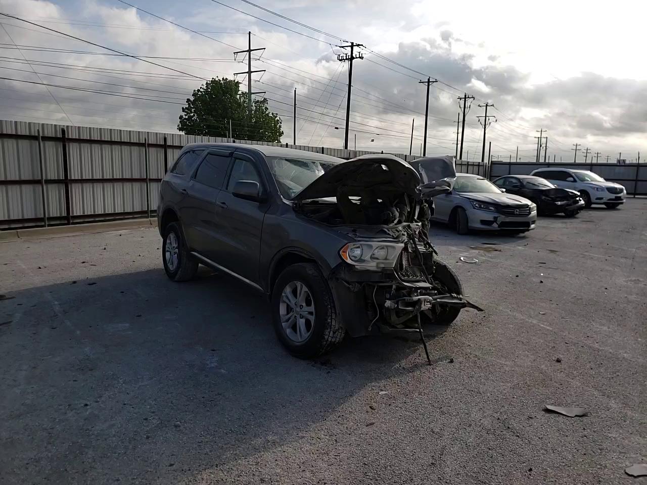 2012 DODGE DURANGO SX 1C4RDHAGXCC152280