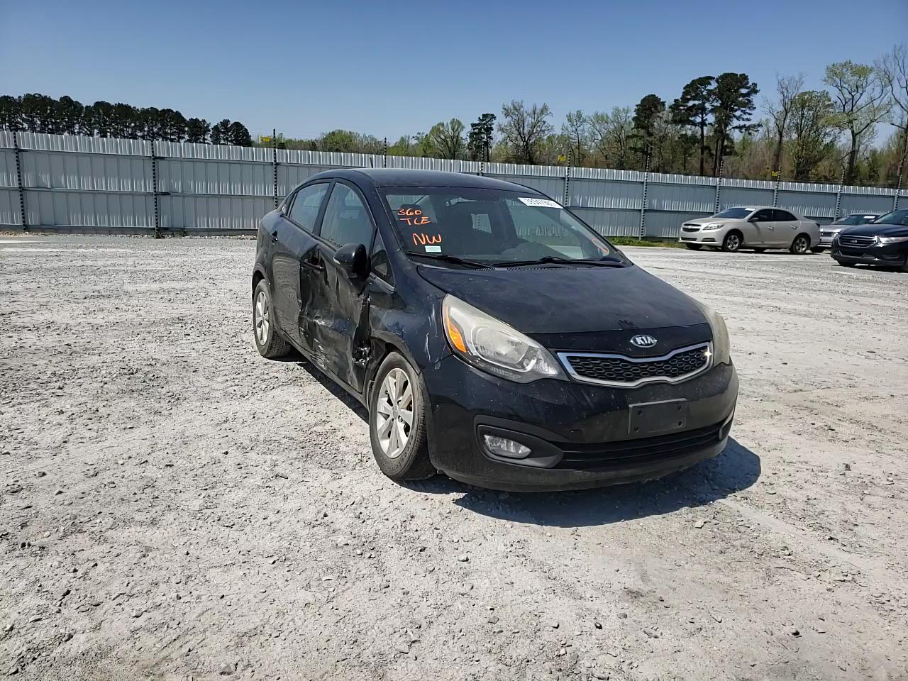 2014 KIA RIO EX KNADN4A35E6326140