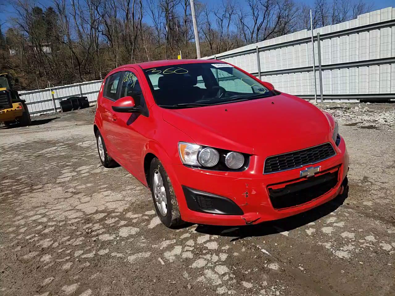 2013 CHEVROLET SONIC LT 1G1JC6SH5D4172338