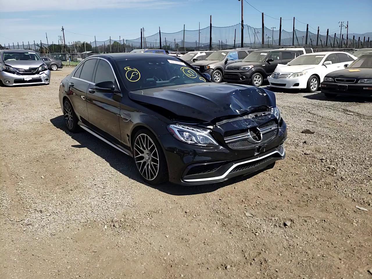 2016 MERCEDES-BENZ C 63 AMG-S 55SWF8HB8GU112827