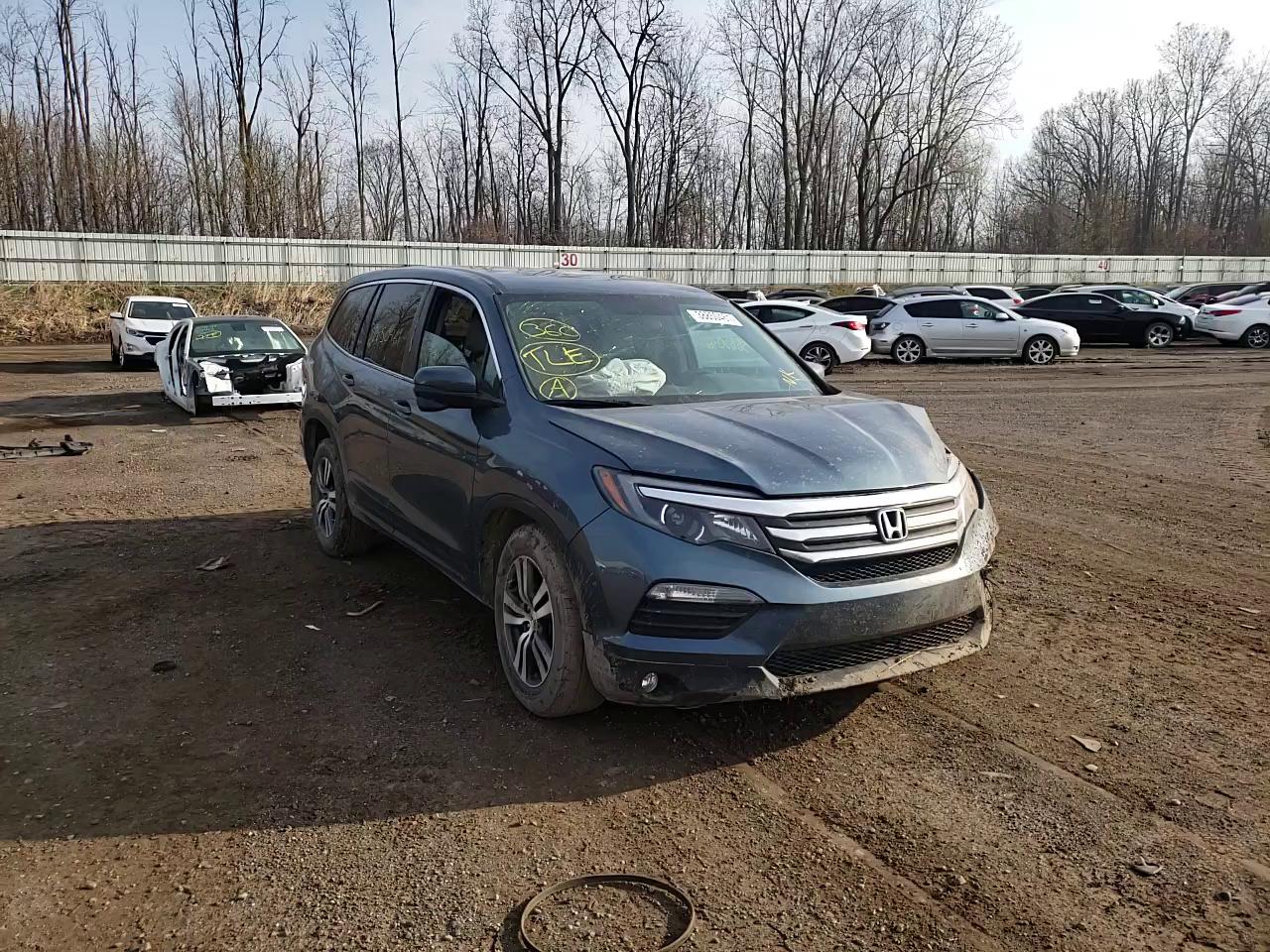 2018 HONDA PILOT EX 5FNYF6H38JB047721