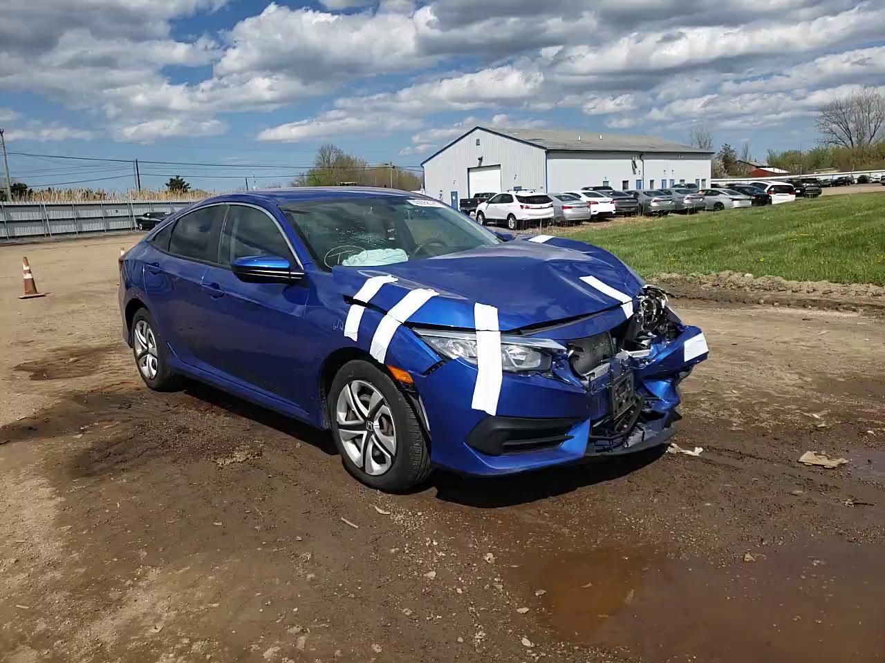 2016 HONDA CIVIC LX 19XFC2F58GE250569