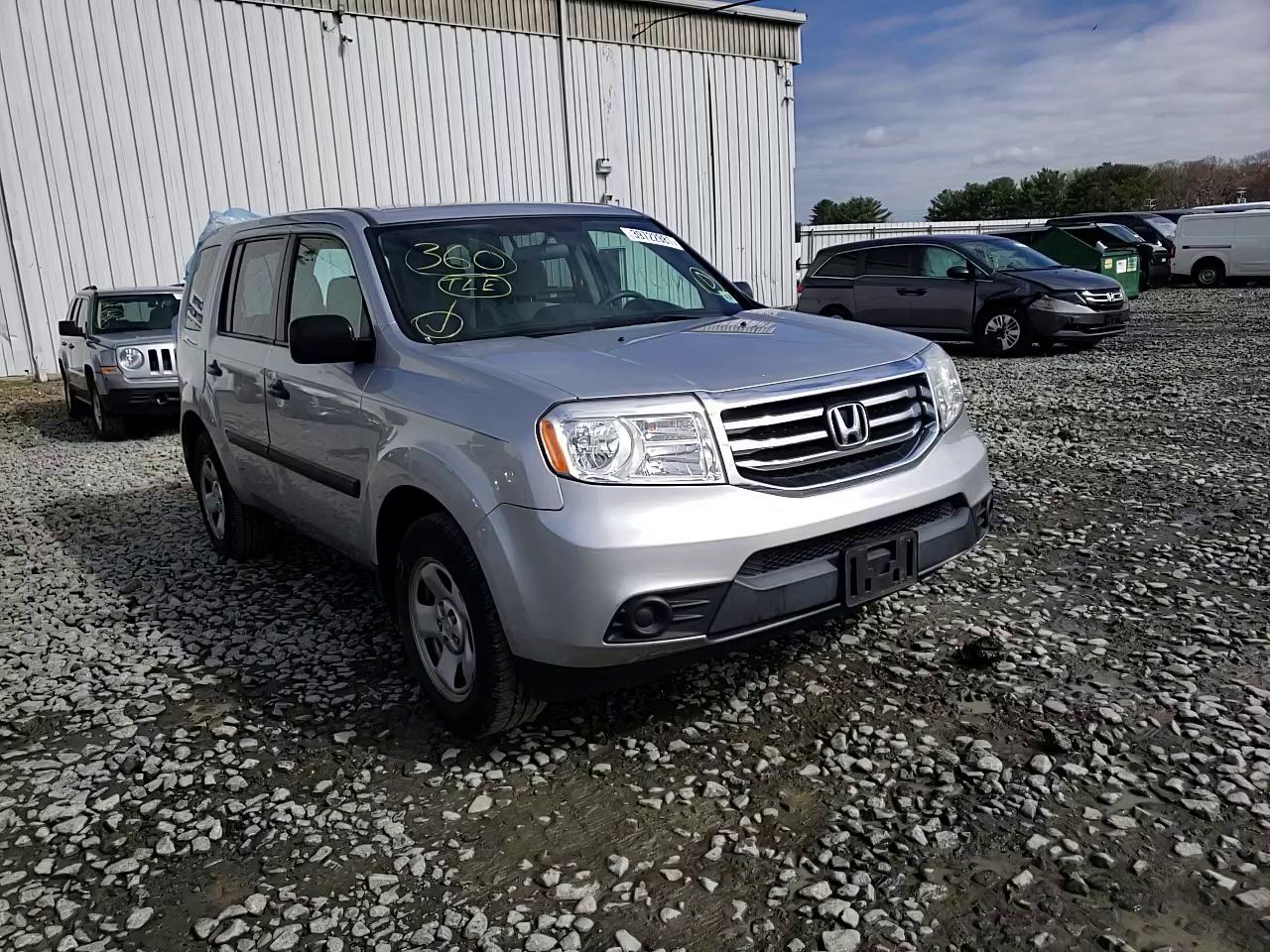 2015 HONDA PILOT LX 5FNYF4H25FB006109