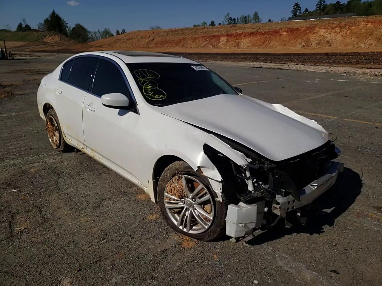 2012 INFINITI G25 JN1DV6AR3CM861434