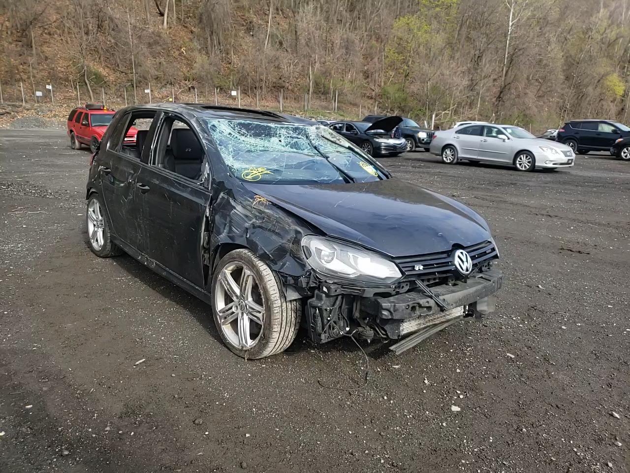 2012 VOLKSWAGEN GOLF R WVWPF7AJ0CW224609