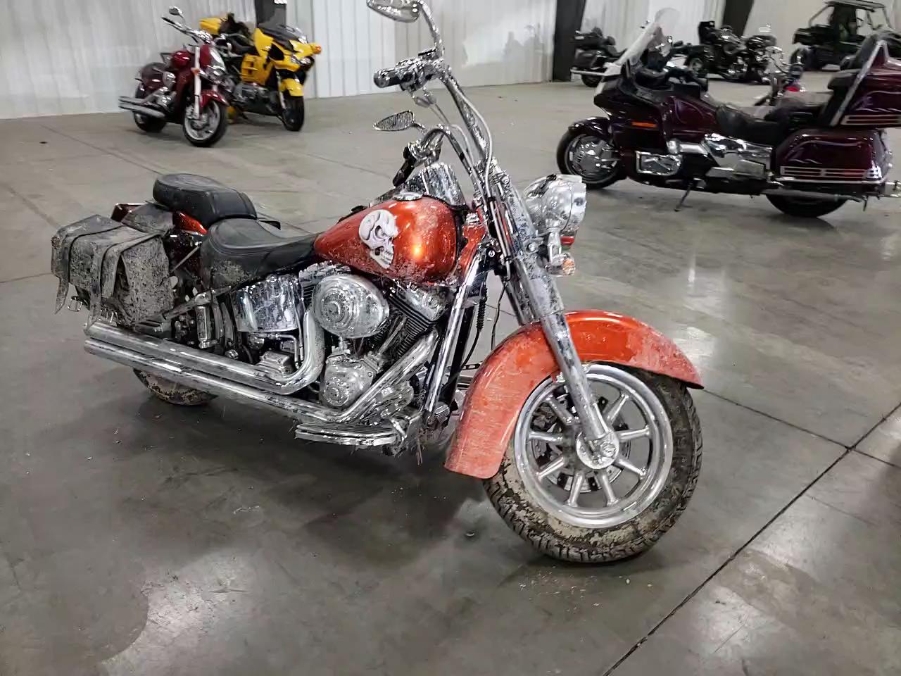 2002 HARLEY-DAVIDSON FLSTF 1HD1BMY1X2Y013537