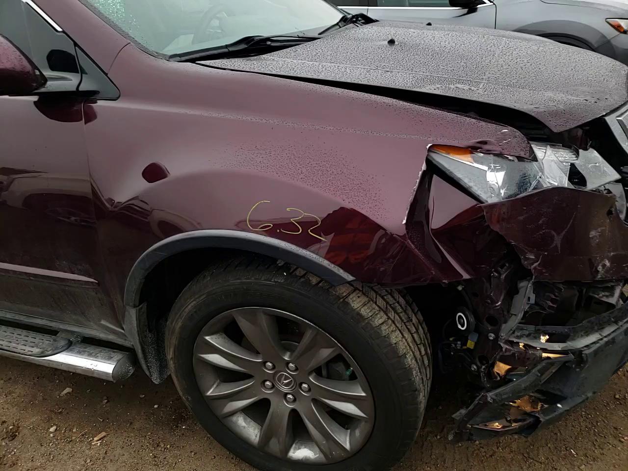 2011 ACURA MDX ADVANC 2HNYD2H71BH512198