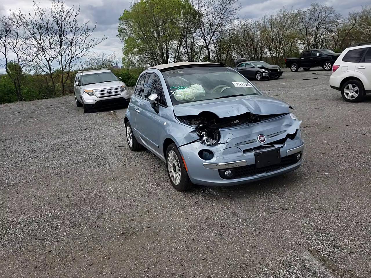2015 FIAT 500 LOUNGE 3C3CFFER6FT640638