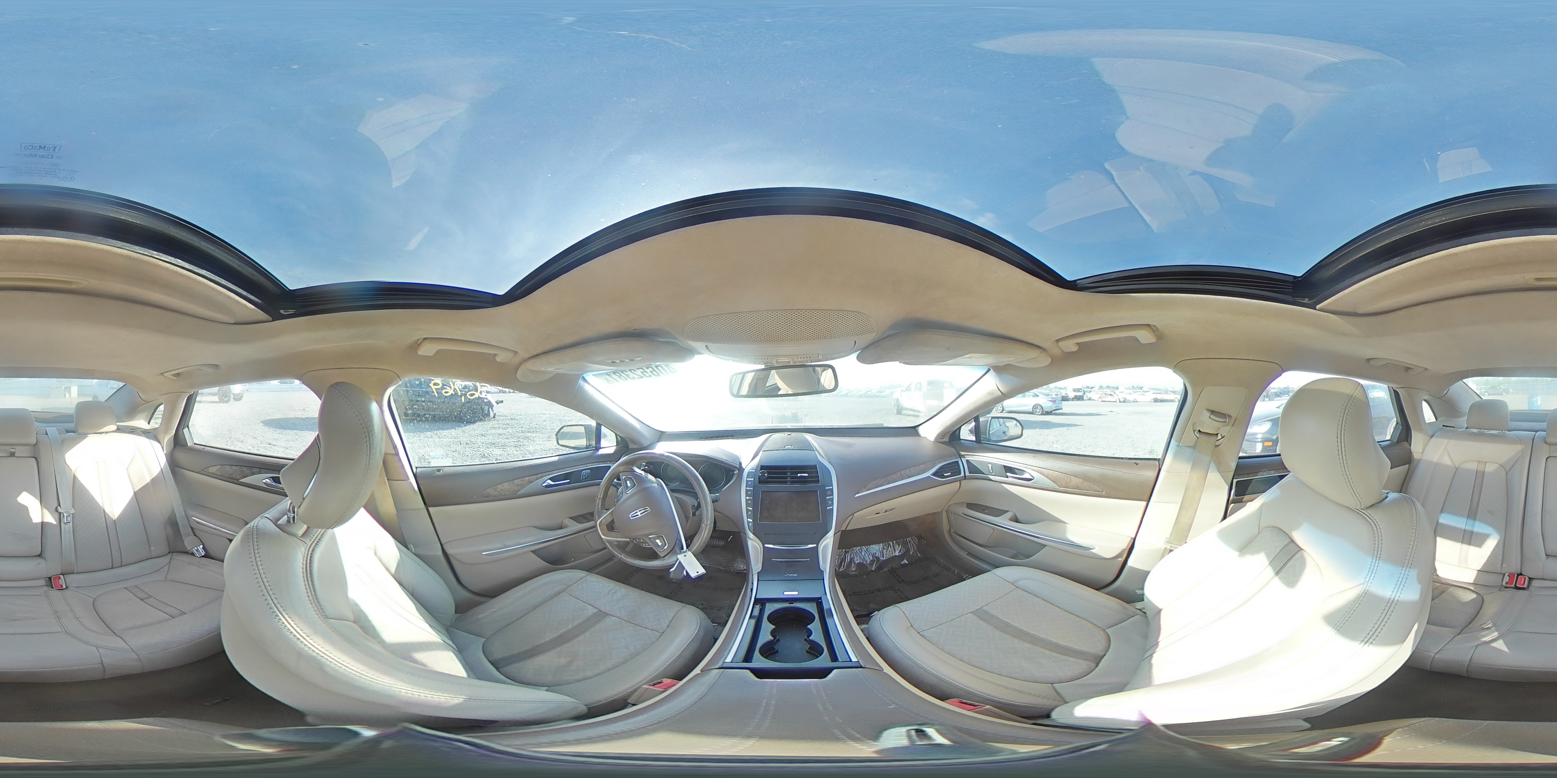 2015 LINCOLN MKZ BLACK 3LN6L2N90FR624079