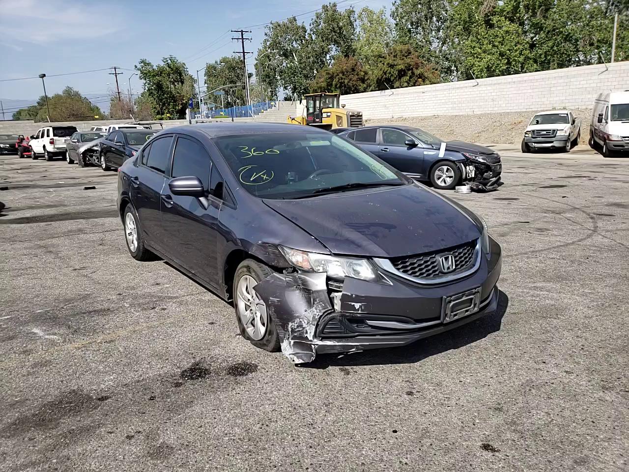 2014 HONDA CIVIC LX 19XFB2F53EE248471