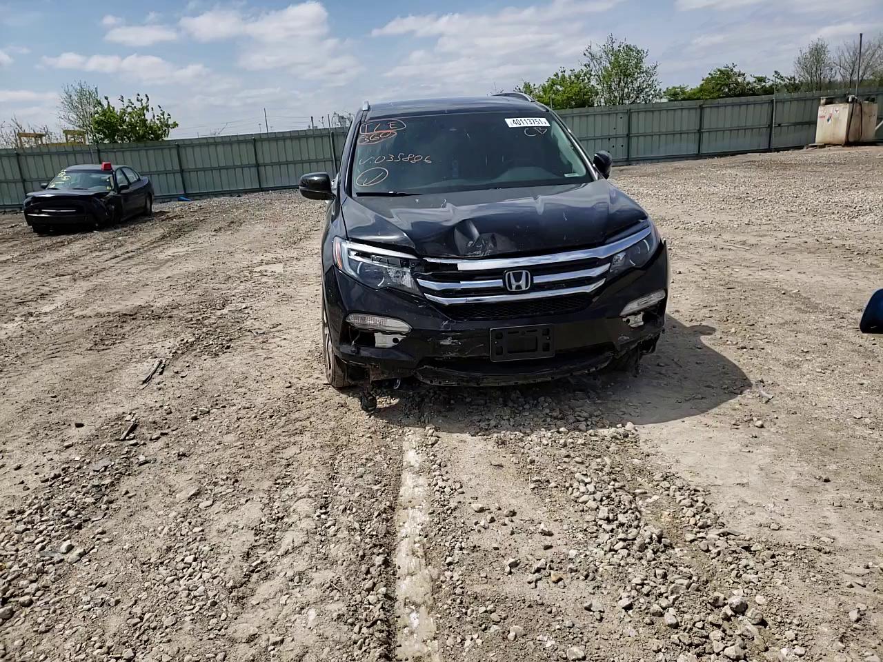 2017 HONDA PILOT ELIT 5FNYF6H02HB035886