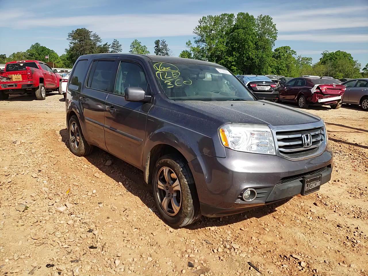 2015 HONDA PILOT SE 5FNYF3H33FB027253