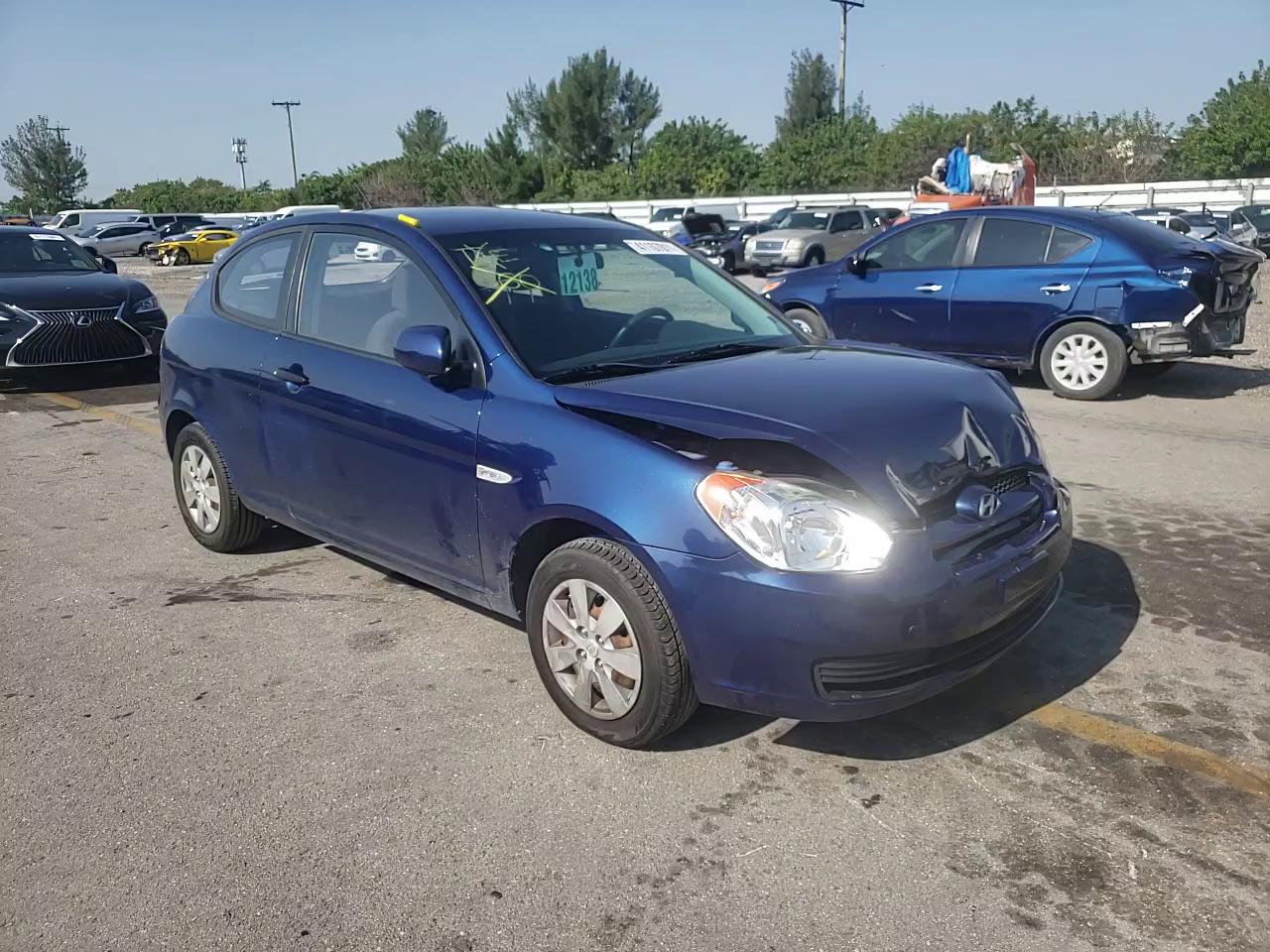 2010 HYUNDAI ACCENT BLU KMHCM3ACXAU163496