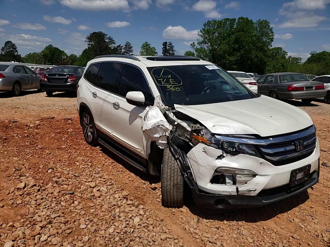 2016 HONDA PILOT ELIT 5FNYF6H09GB066325
