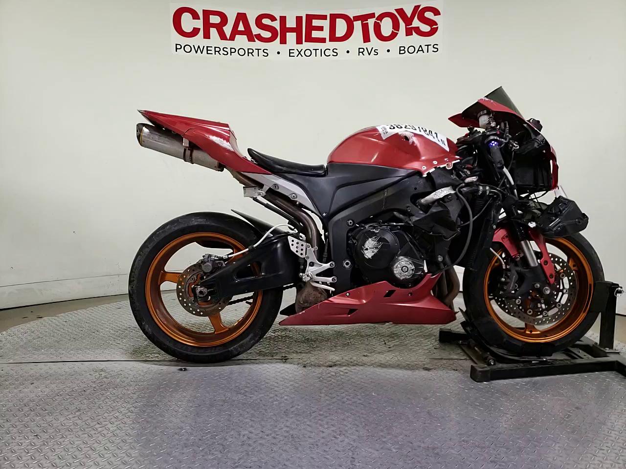 2007 HONDA CBR600 RR JH2PC40027M005742