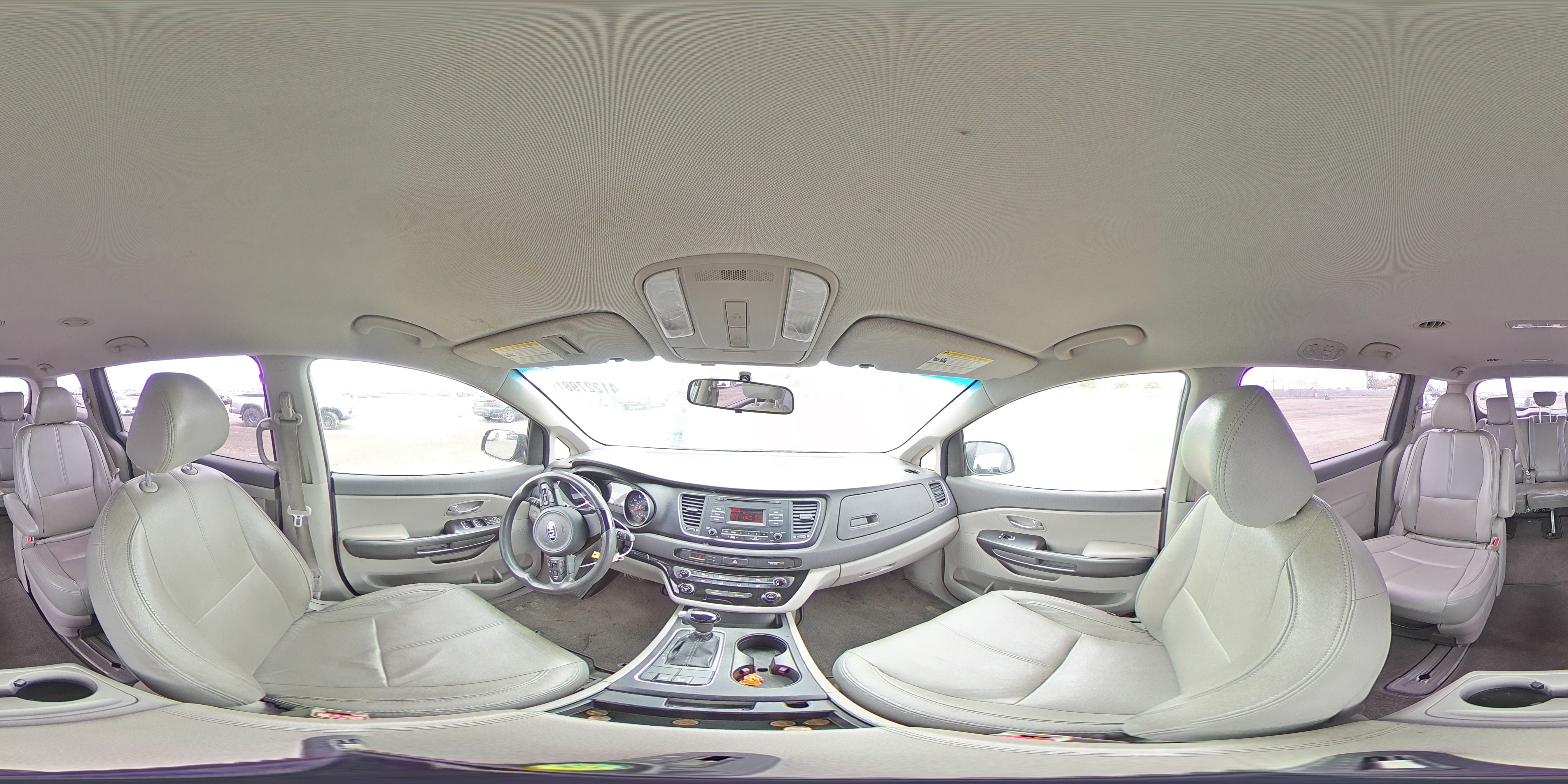 2015 KIA SEDONA L KNDMA5C11F6030761