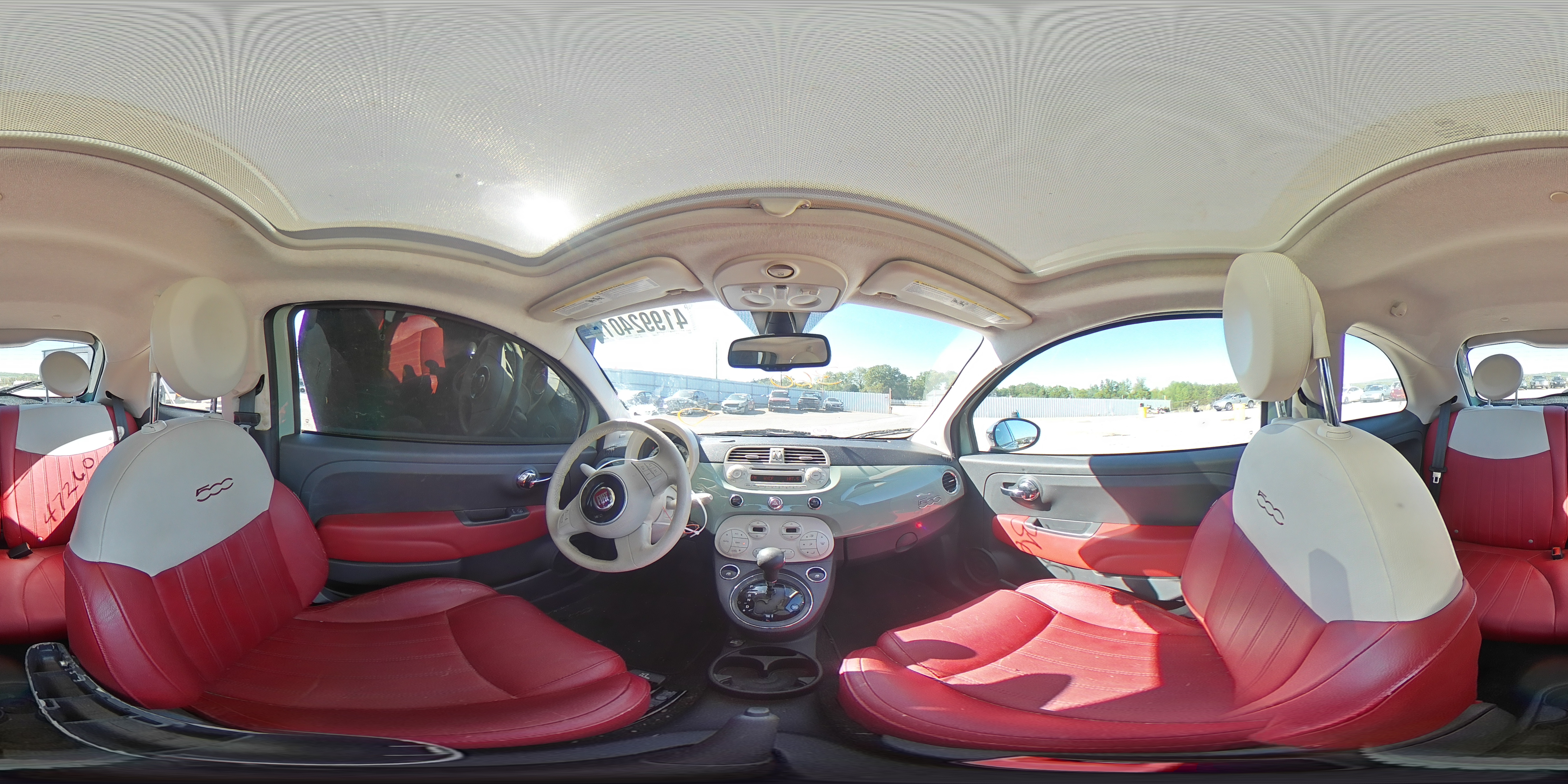 2012 FIAT 500 LOUNGE 3C3CFFCR6CT310660