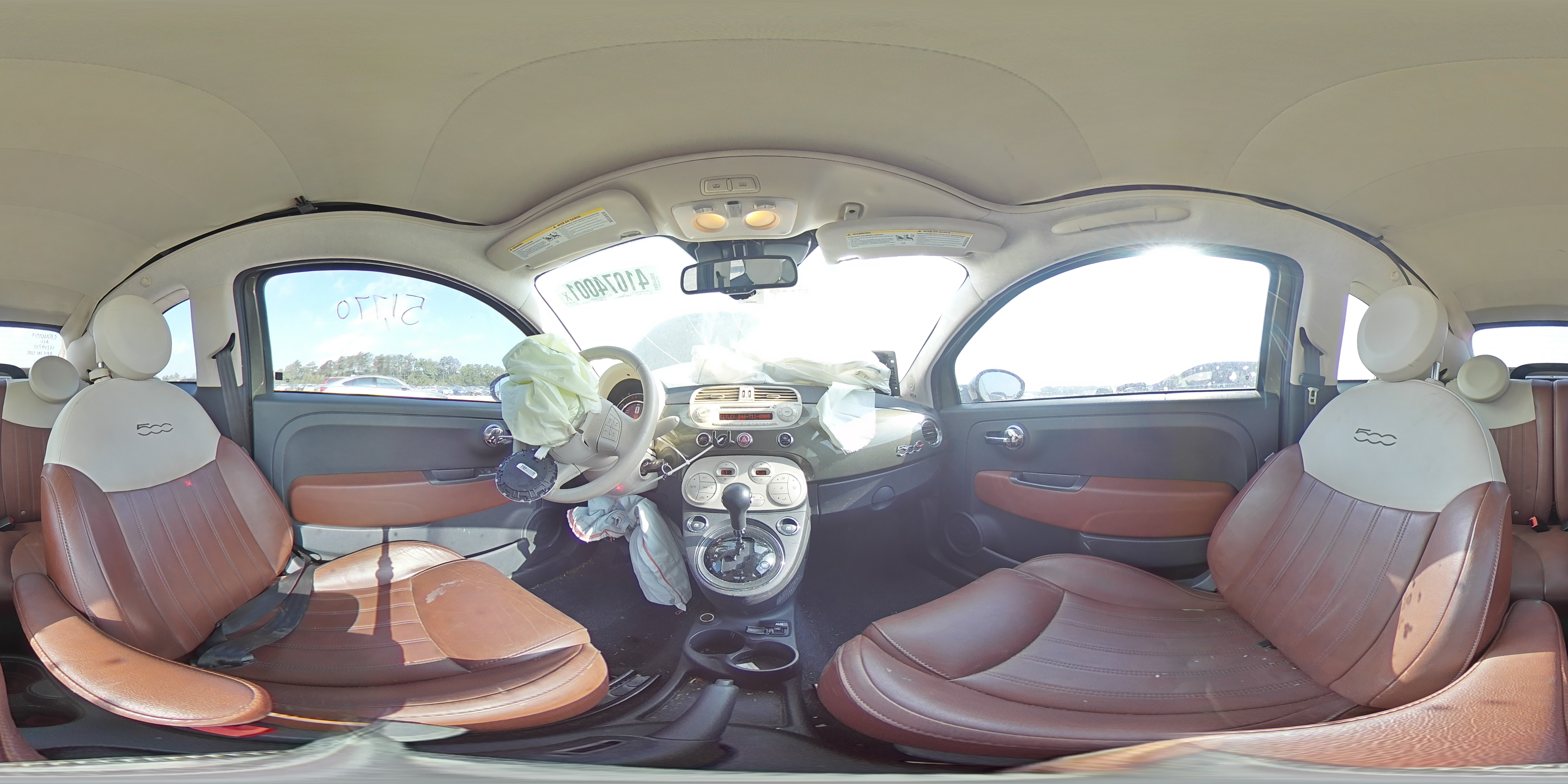 2015 FIAT 500 LOUNGE 3C3CFFER8FT509288