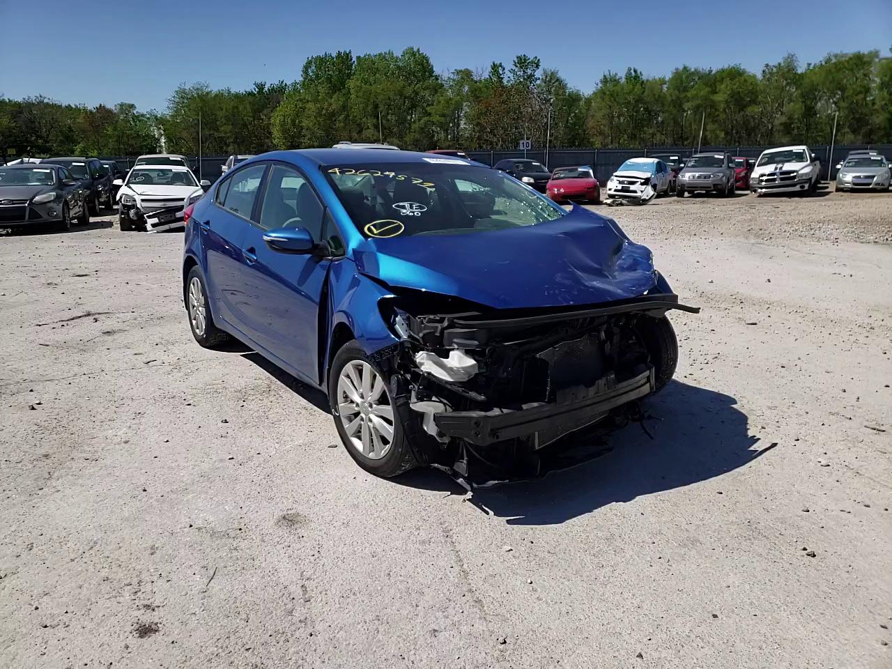 2014 KIA FORTE KNAFX4A61E5059713