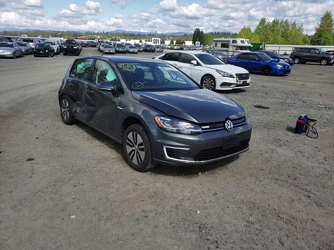 2019 VOLKSWAGEN E-GOLF SEL WVWPR7AU2KW908237
