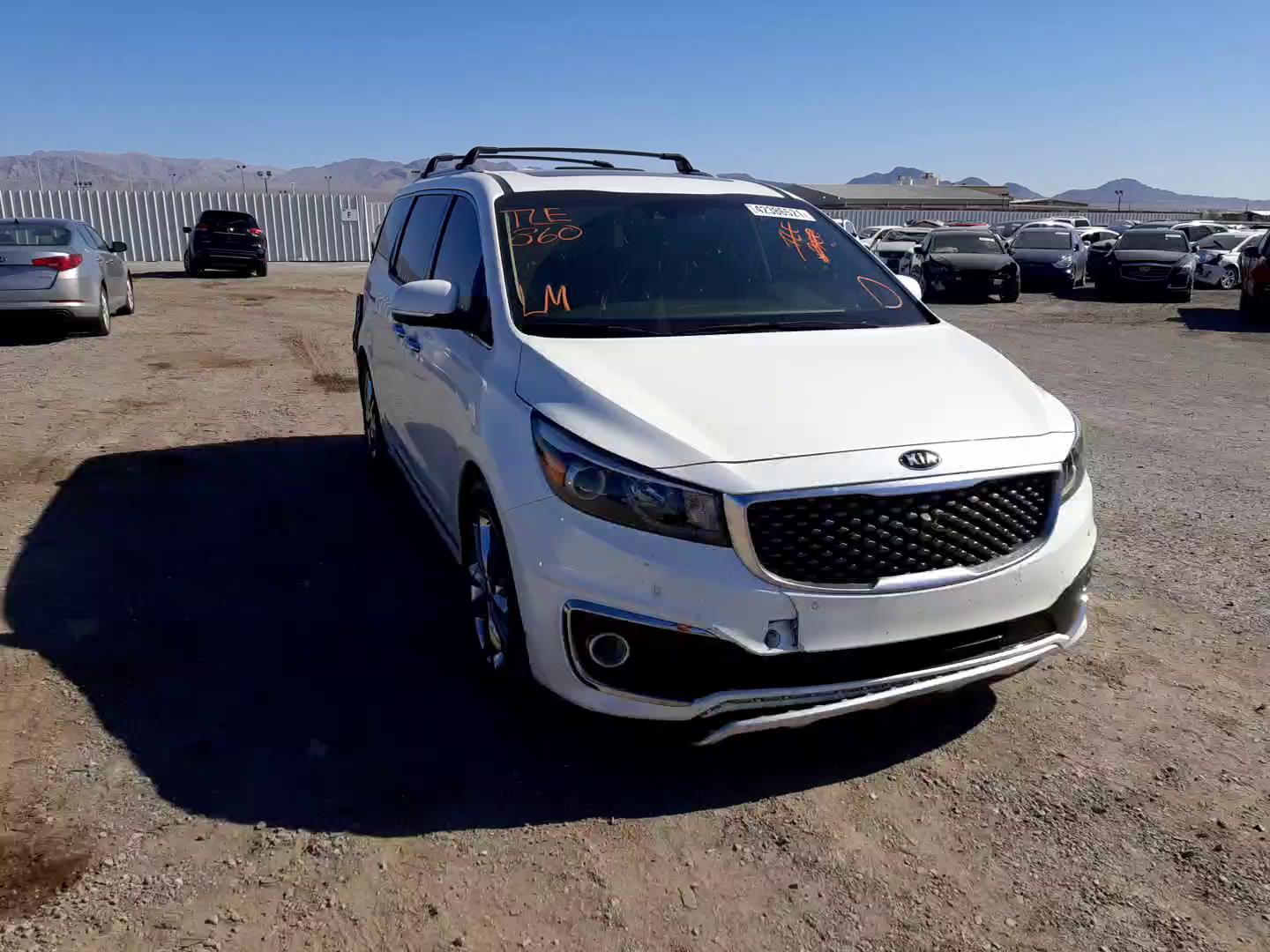 2016 KIA SEDONA SXL KNDME5C1XG6181409