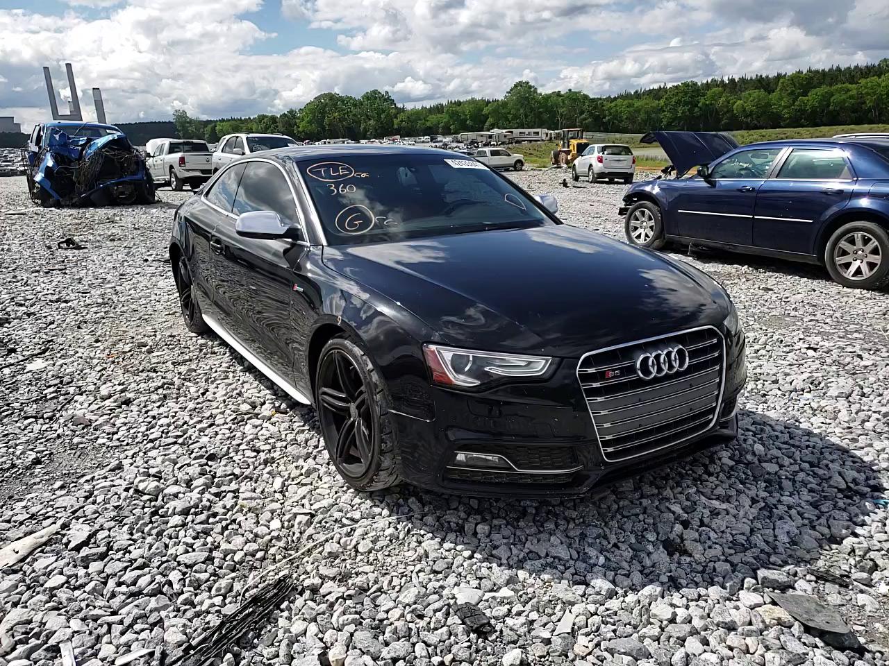 2014 AUDI S5 PREMIUM WAUCGAFR5EA017119