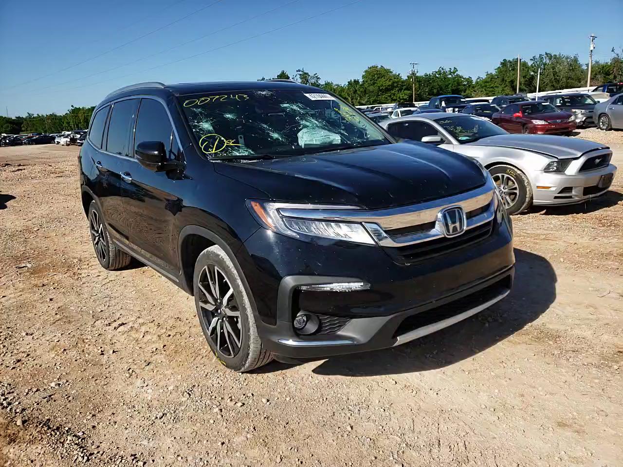 2019 HONDA PILOT ELIT 5FNYF6H08KB007243