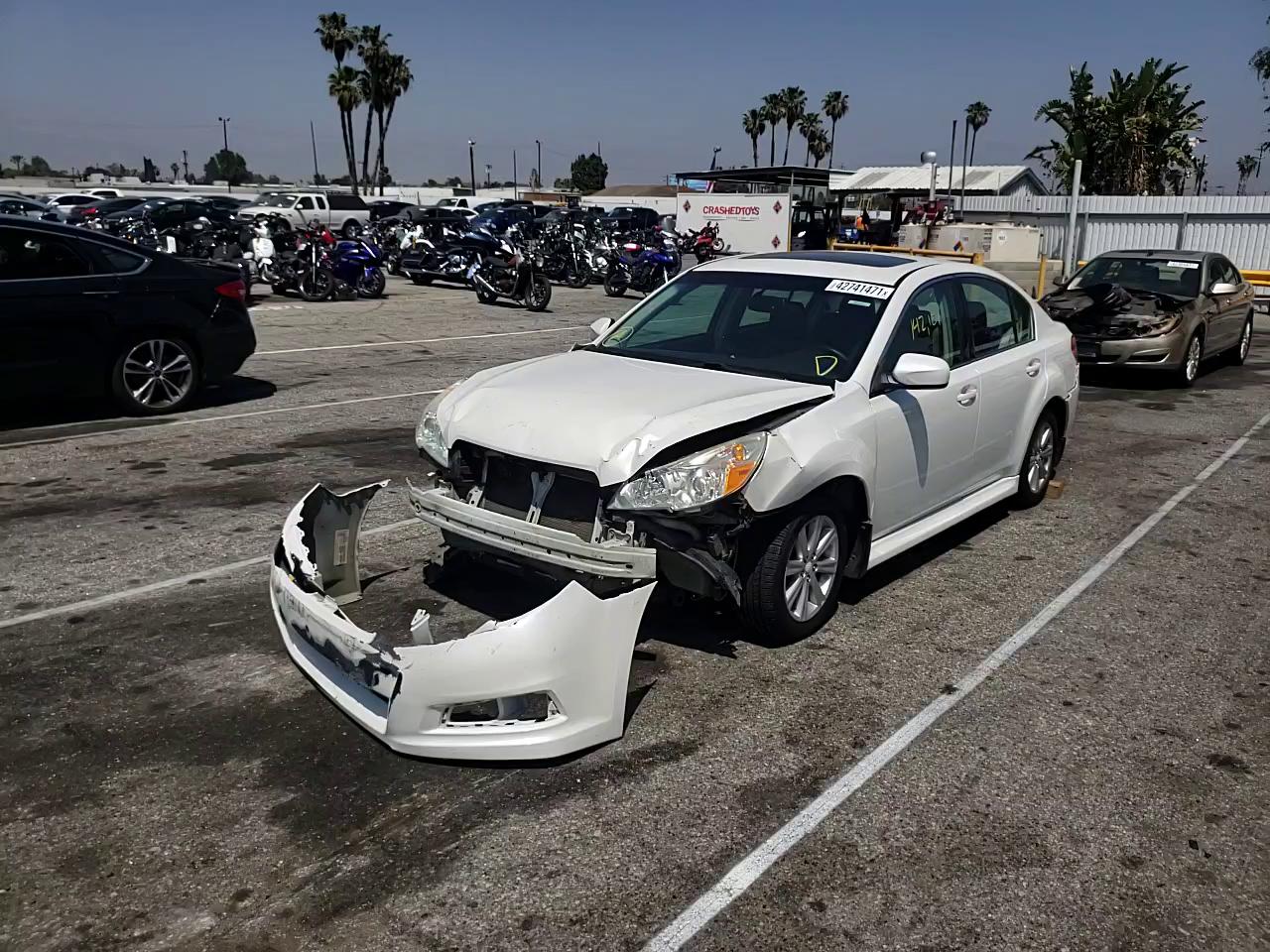 2011 SUBARU LEGACY 2.5 4S3BMBG65B3242609