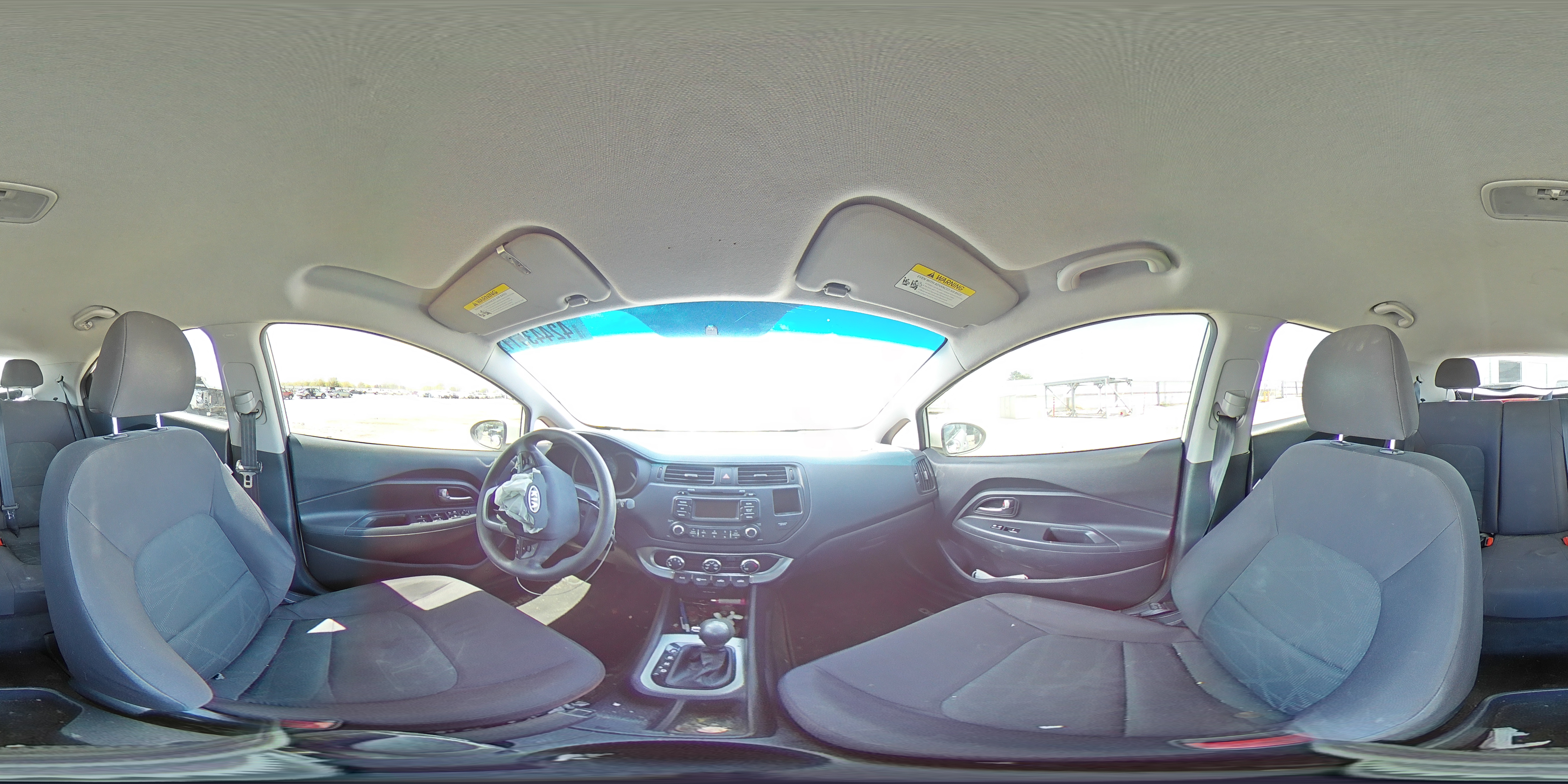 2012 KIA RIO LX KNADM5A33C6016560