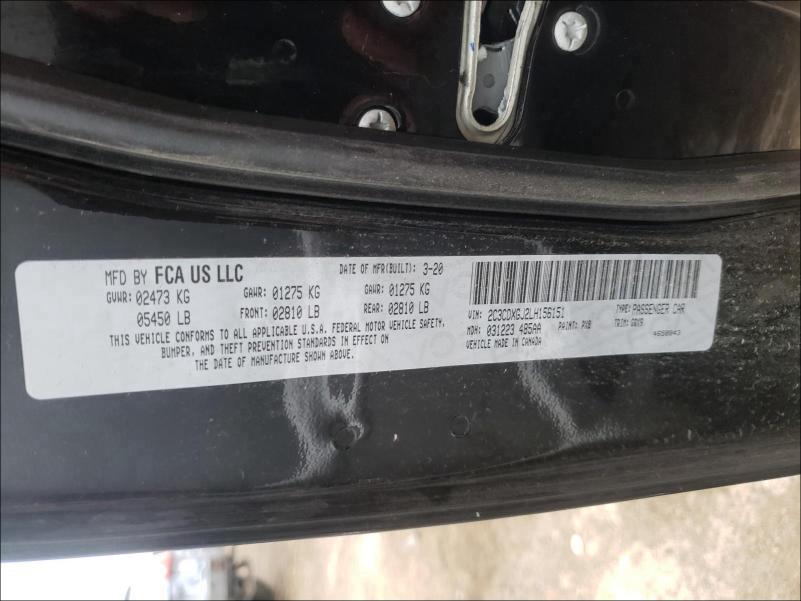 2C3CDXGJ2LH156151 Dodge Charger Scat Pack