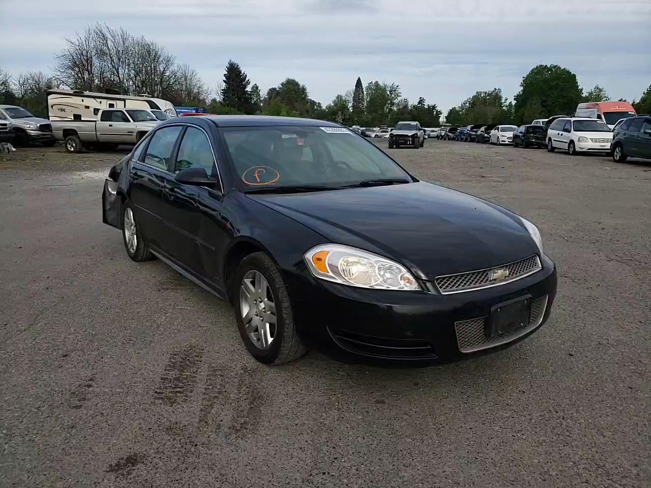 2012 CHEVROLET IMPALA LT 2G1WG5E32C1258611