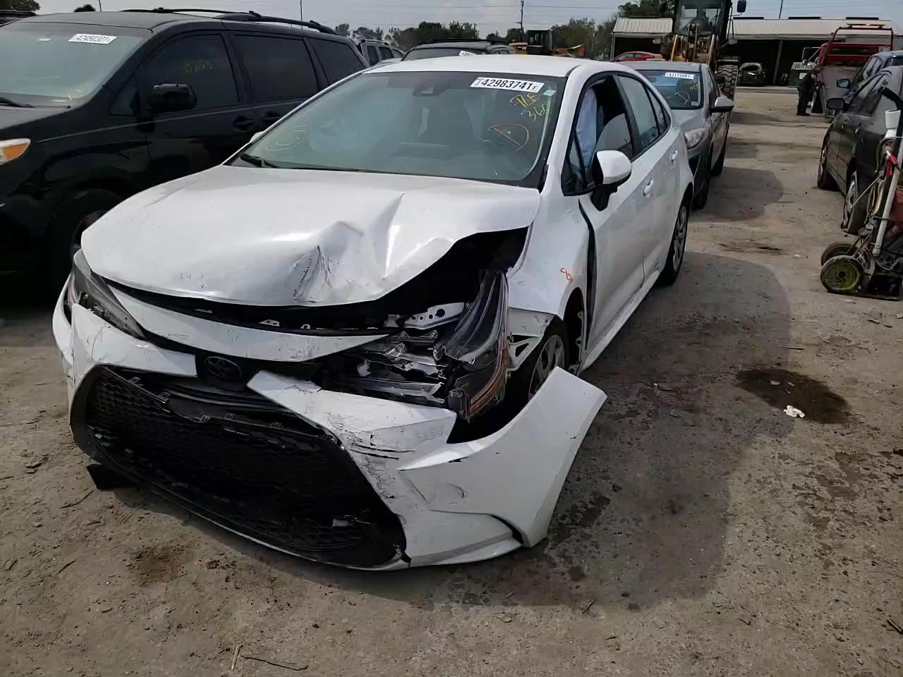 2020 TOYOTA COROLLA LE 5YFEPRAE7LP079354