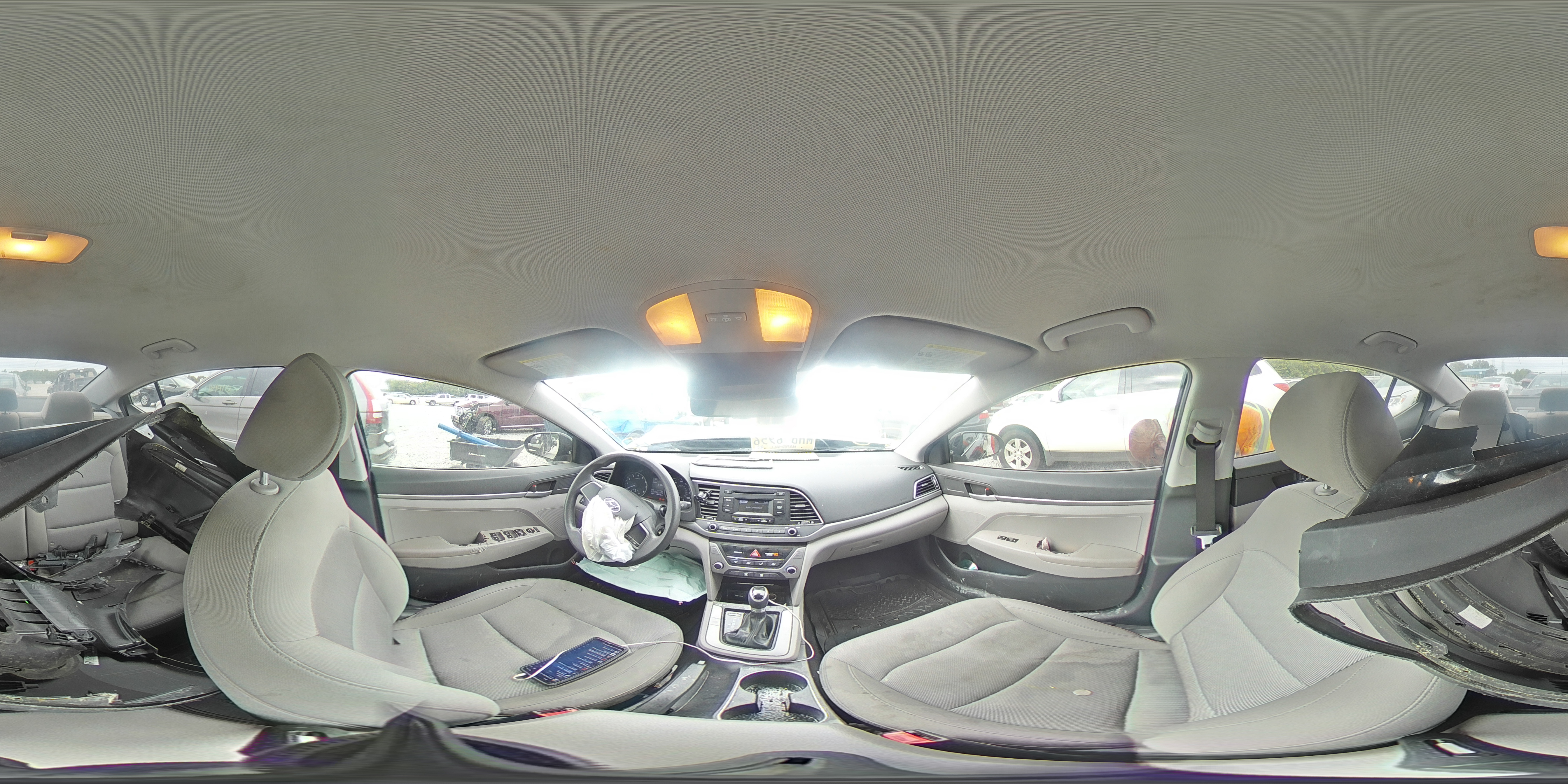 2017 HYUNDAI ELANTRA SE KMHD74LF2HU176388